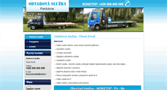 Desktop Screenshot of odtahova-sluzba-kovar.cz